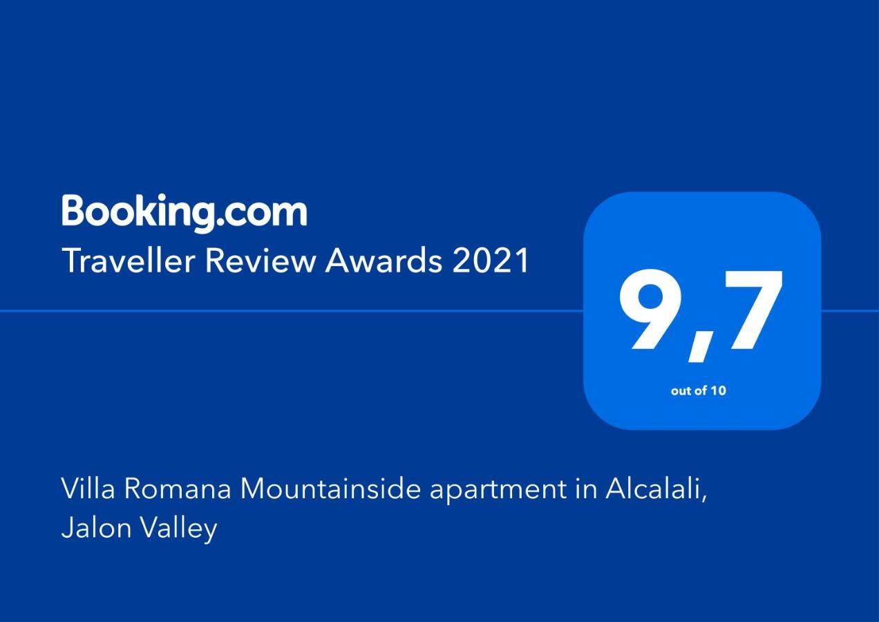Villa Romana Mountainside Apartment In Alcalali, Jalon Valley Ngoại thất bức ảnh