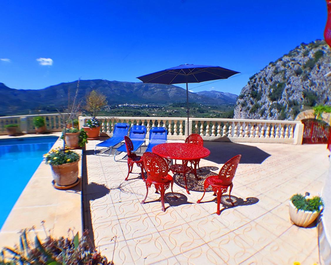 Villa Romana Mountainside Apartment In Alcalali, Jalon Valley Ngoại thất bức ảnh
