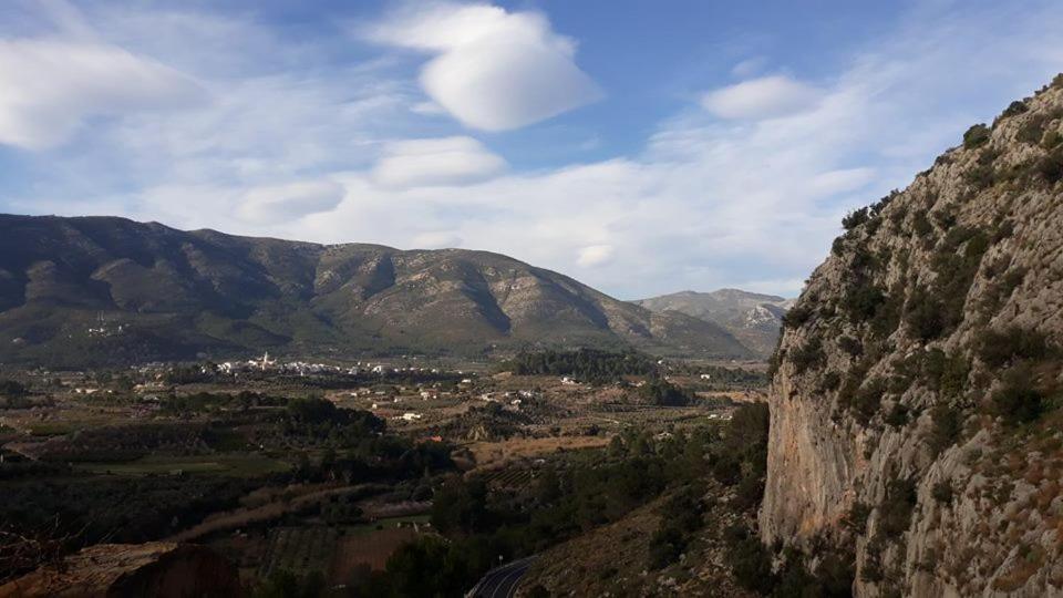 Villa Romana Mountainside Apartment In Alcalali, Jalon Valley Ngoại thất bức ảnh